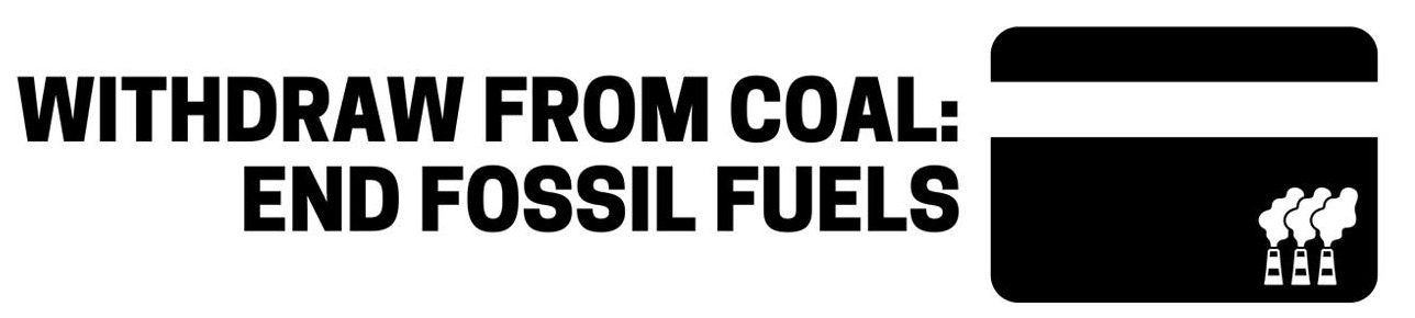 withdraw from coal logo