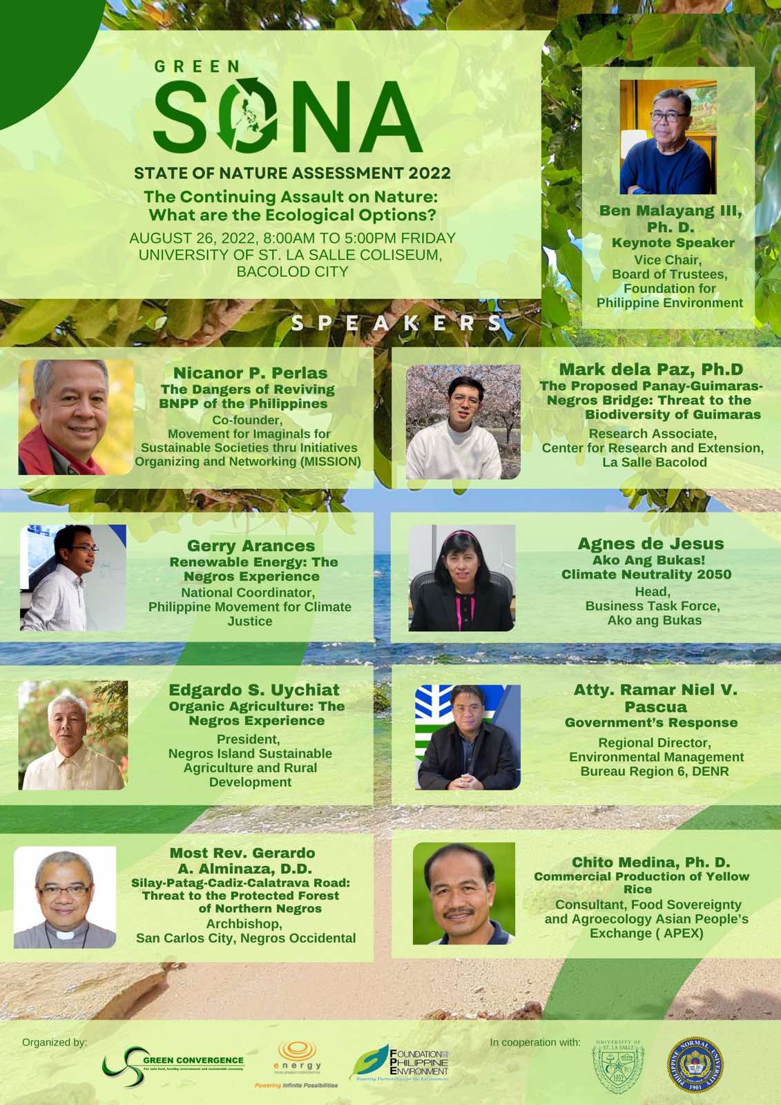 State of Nature Assessment poster sona 2022